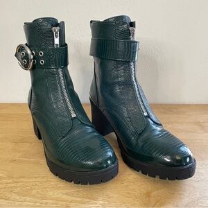 Coconuts By  Matisse Jimi Women's Green Combat Boots Size 9